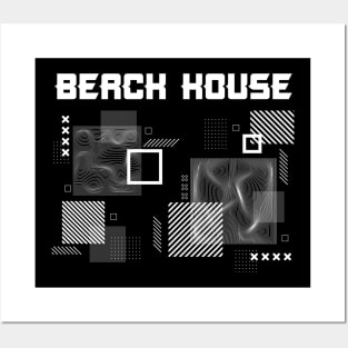 Beach House // Square Posters and Art